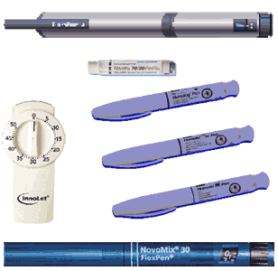 Figure 1a: Insulin pens.